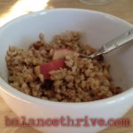 oat groats w apple